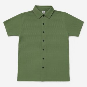 Waveform 200 GSM Short Sleeve Shirt – Olive Green