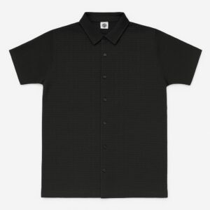 Waveform 200 GSM Short Sleeve Shirt – Jet Black